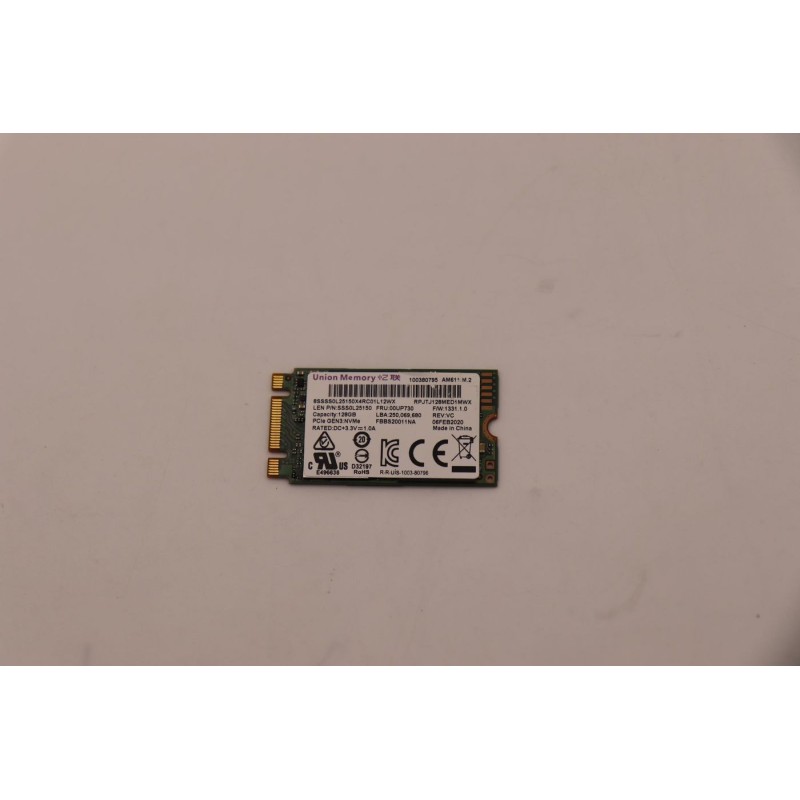Lenovo 128GB PCIe NVMe M.2 2242 SSD Lenovo 128GB PCIe NVMe M.2 2242 SSD